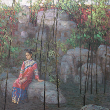 Dai ZhongGuang Sketches Oil on canvas